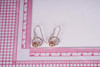 14K Yellow Gold and Sterling Silver Dangle Earrings