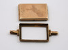 Circa 1930's Antique Rolex 9k Yellow Gold Case, Rectangle