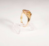 10K Black Hills Gold with leaf and Vine Design Ring, Size 8