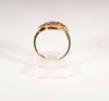 10K Black Hills Gold with leaf and Vine Design Ring, Size 8