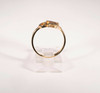 10K Black Hills Gold with leaf Design Ring, Size 8.75