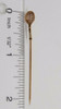 Vintage 14k Yellow Gold Stick Pin with a Tennis Racket