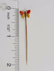 Vintage 14k Yellow Gold Filled Stick Pin with Butterfly