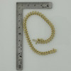 14K Yellow Gold with 3ct TW Diamond Tennis Bracelet 7.7 inch length Circa 1970