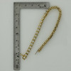 14K Yellow Gold with 6 ct TW Diamond Tennis Bracelet HSI quality 7" Circa 1970
