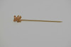 14K Gold Tested Teddy Bear Stick Pin, Circa 1970