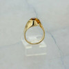 14K Yellow Gold Citrine Ring Size 3.25