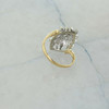 14K Yellow Gold 1/2 ct tw Diamond Ring G SI1 Quality Size 5.75