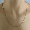 14K Yellow Gold Oval Chain Link, 20 inch