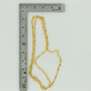 22K Yellow Gold Necklace, 18 inch, Hook Clasp
