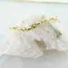 14K Yellow Gold 3 ct + tw Peridot Bracelet 7 inches Circa 1990