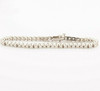 14K White Gold 5ct Diamond Tennis Bracelet Fine Quality Piece
