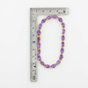 14K Yellow Gold 12 ct Amethyst Bracelet Circa 1990