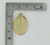 Vintage 14K Yellow Gold Greek Madonna/Patriarch Pendant Circa 1960