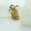 14K Yellow Gold Golf Bag Pendant Circa 1970