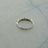 14K White Gold 1 ct + tw Diamond Band Size 8 Circa 1990