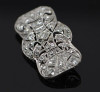 Superb Platinum and Diamond Edwardian Pin/Brooch, circa 1910