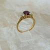 14K Yellow Gold 1.5 ct TW Ruby and Diamond Ring Size 5