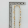14K White and Yellow Gold 2 ct Diamond Bracelet 8 inches Circa 1970