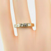 18K Yellow Gold Super Diamond Band 1 Ct TW Size 6.5 Circa 1970