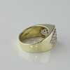 14K Yellow Gold 1ct Diamond Pave Ring Size 7.75 Circa 1970