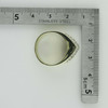 14K Yellow Gold 1ct Diamond Pave Ring Size 7.75 Circa 1970