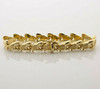 14K Yellow Gold Parrot Bracelet Italian Registered Design Circa 1990