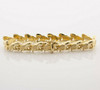 14K Yellow Gold Parrot Bracelet Italian Registered Design Circa 1990