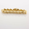 14K Yellow Gold Parrot Bracelet Italian Registered Design Circa 1990