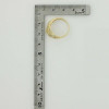 14K Yellow Gold 1 ct TW Diamond Angular Ring Size 7.25 Circa 1985