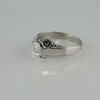 Antique 18K White Gold Art Deco Diamond Ring G VS Size 9.75 Circa 1930