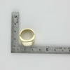 14K Yellow Gold 5 Banded Ring Size 7 Circa 1990