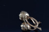 Vintage 18K Yellow Gold Pearl Leaf Brooch/Pin, Circa 1960