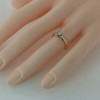 14K Yellow Gold 1/2 ct Diamond Solitaire Ring Size 6.5