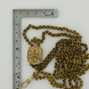 Antique 10K Gold Filled Watch Slide Chain 44 inches Circa 1890