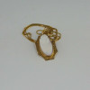 Vintage 10K Yellow Gold and 14K Yellow Gold Coral Cameo Circa 1940