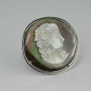 Mother of Pearl Abalone Carved Cameo