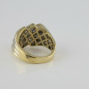 10K Yellow Gold 1ct TW Diamond Ring H SI2 Size 7.25 Circa 1980