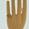 Men's 14K Yellow Gold 1/4 ct Diamond Ring GVS Size 9 Circa 1950