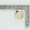 Men's 14K Yellow Gold 1/4 ct Diamond Ring GVS Size 9 Circa 1950