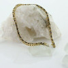 14K Yellow Gold Sapphire and Diamond Bracelet 7.25 inches long Circa 1980