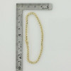 14K Yellow Gold 1 ct Diamond Tennis Bracelet 6.75 Inch Long Circa 1980