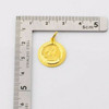 24K Yellow Gold Zodiac Year of the Horse Pendant,