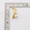 14K Yellow Gold and Pearl Pendant