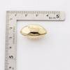 10K Yellow Gold Football Pendant, engraved 1909 All State