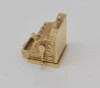 14K Yellow Gold Cash Register Charm with Working Drawer, Circa 1950
