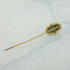 Antique 10K (Tested) Gold Turquoise Stick Pin Circa 1930