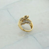 14K Yellow Gold 1 ct tw Diamond Ring H SI Quality Size 7.75 Circa 1970