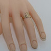 9K Yellow Gold Claddagh, Ring size 6