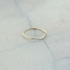 10K White Gold Diamond Ring Enhancer Size 8.25